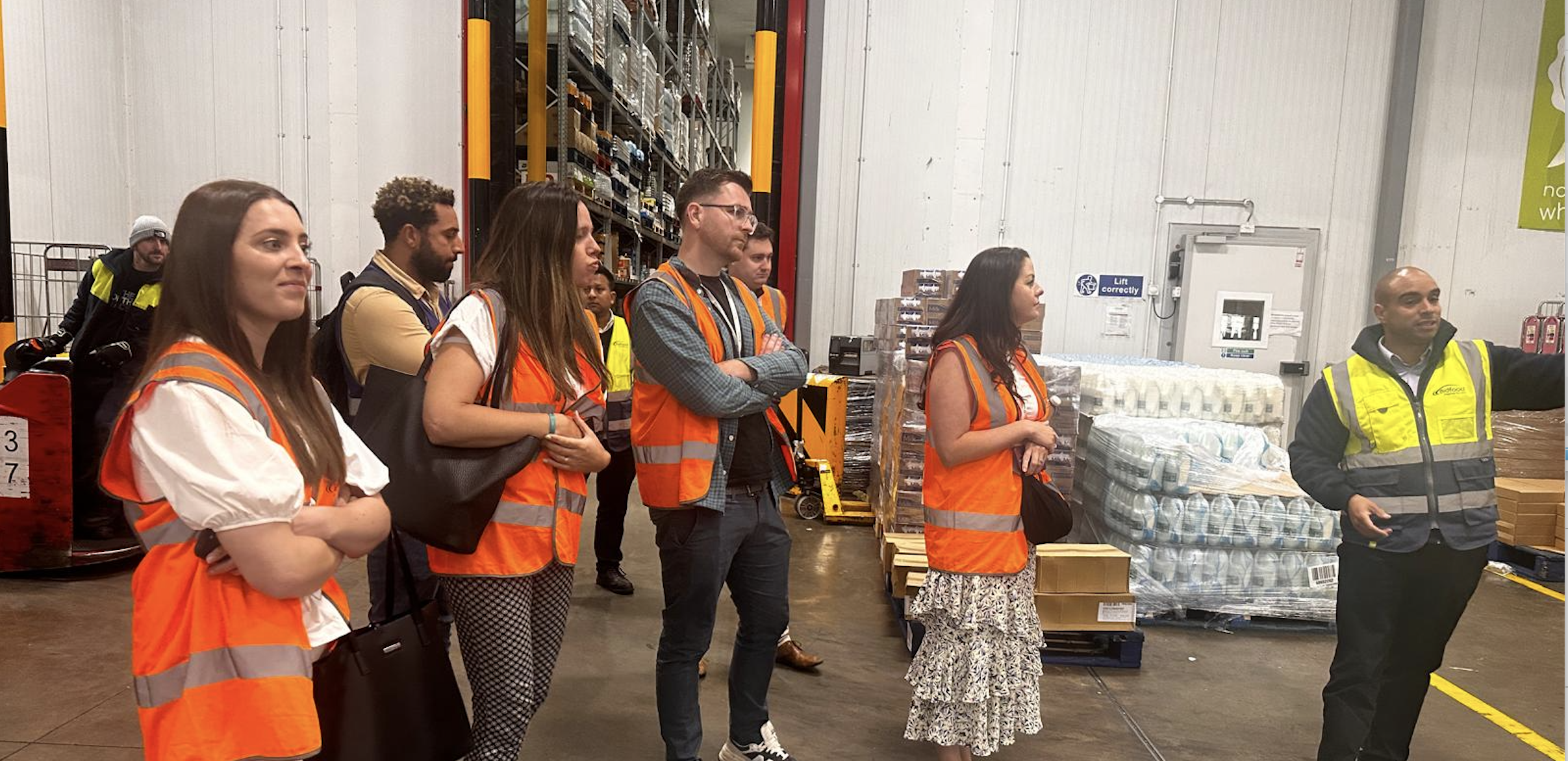 Depot tour - Introduction to Wholesale event