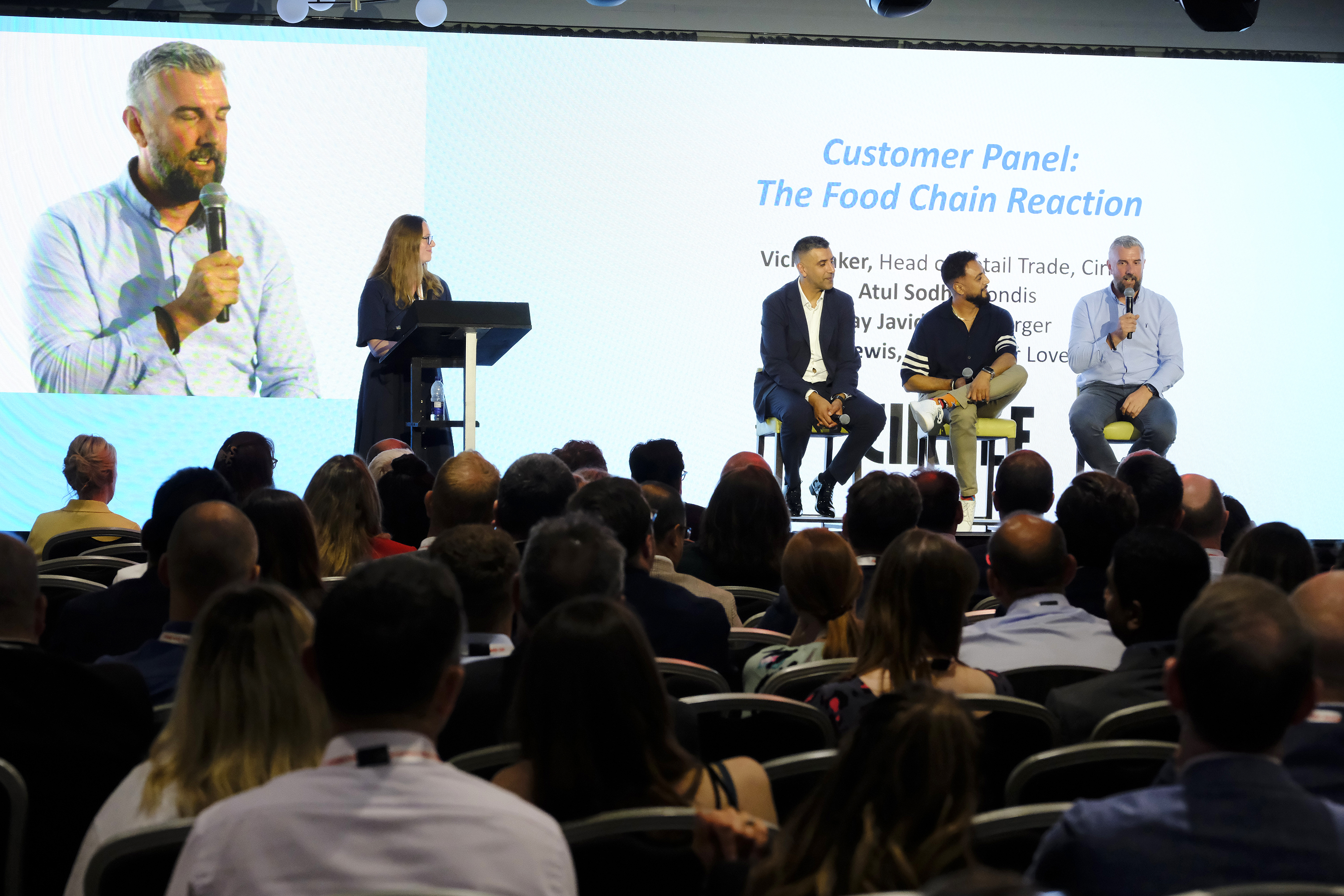 FWD Live 2025 Retail Panel on stage