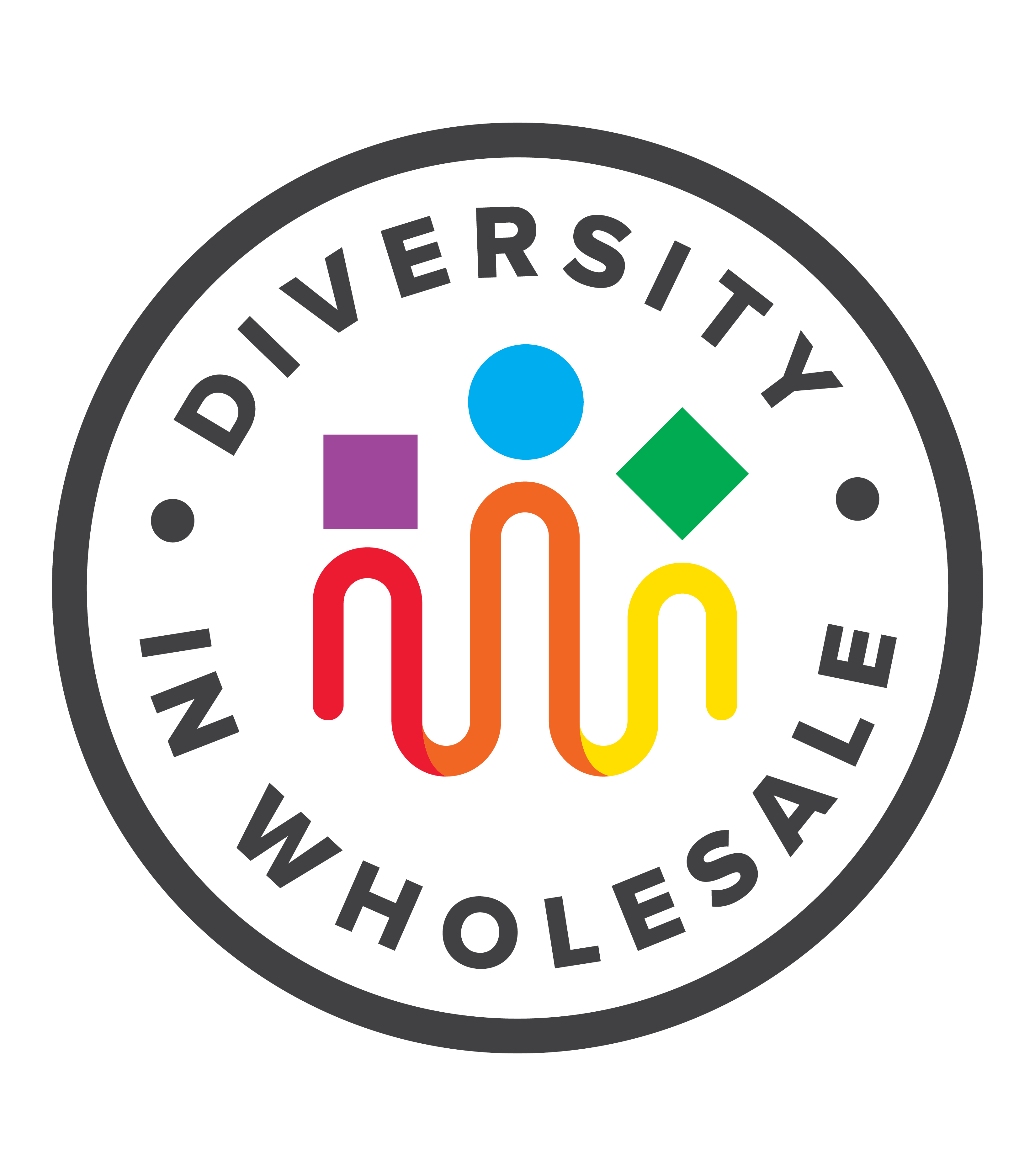 Diversity in Wholesale UK with white circular bg